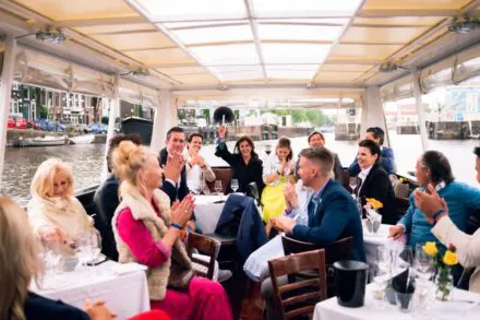 Floating dinner Haarlem