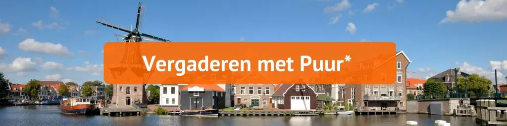 Vergaderen met Puur