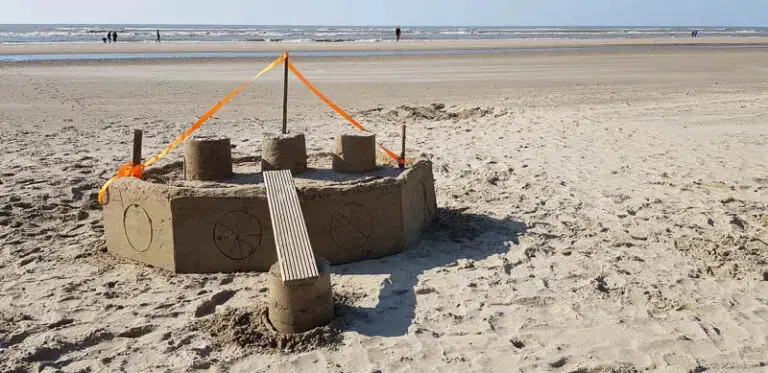 Zandsculpturen Bouwen