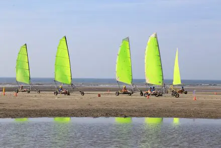 Blokarten strandactiviteit