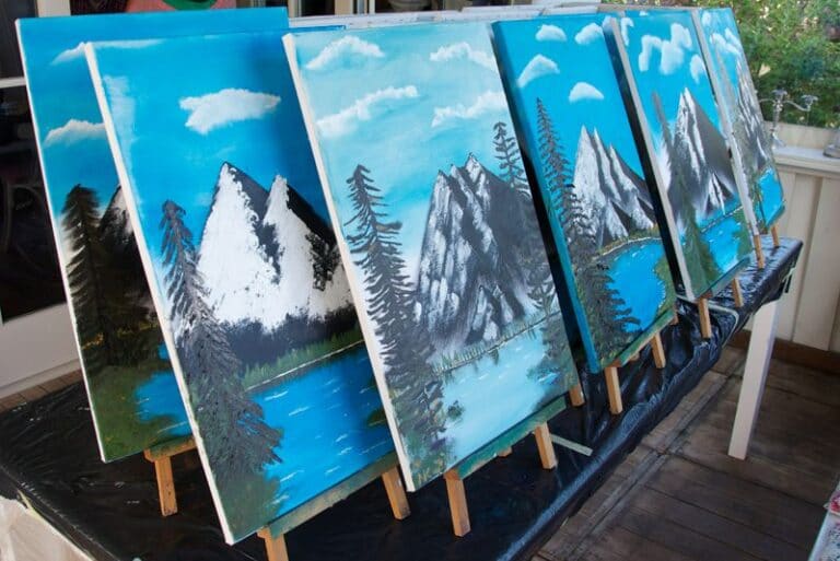 Bob Ross Workshop Haarlem