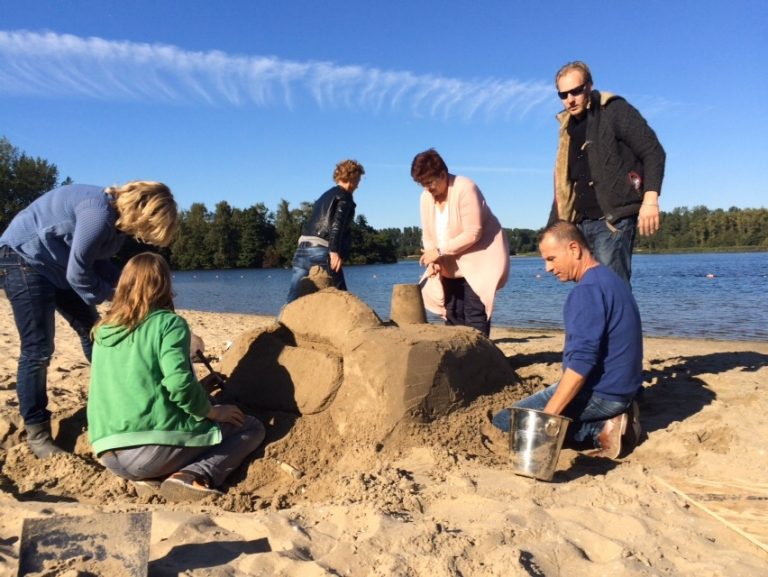 Zandsculpturen Bouwen